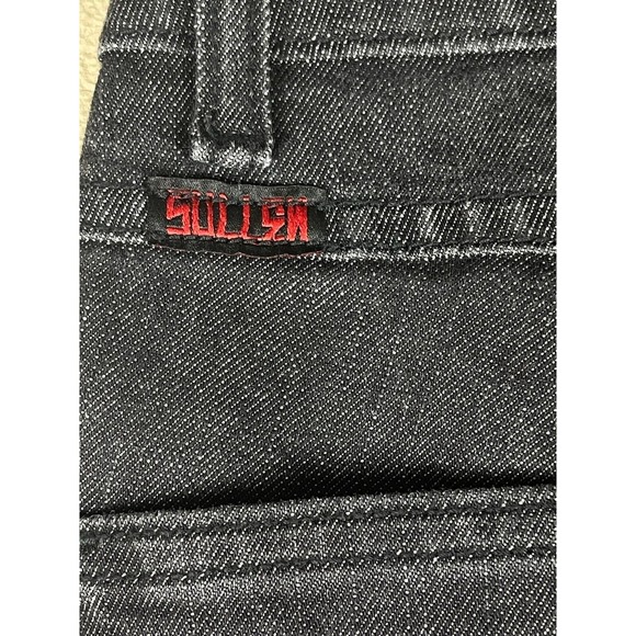 Sullen Art Collective Mens 32x33 Jeans Straight Leg Slim Fit Gray Low‎ Rise - Picture 12 of 15
